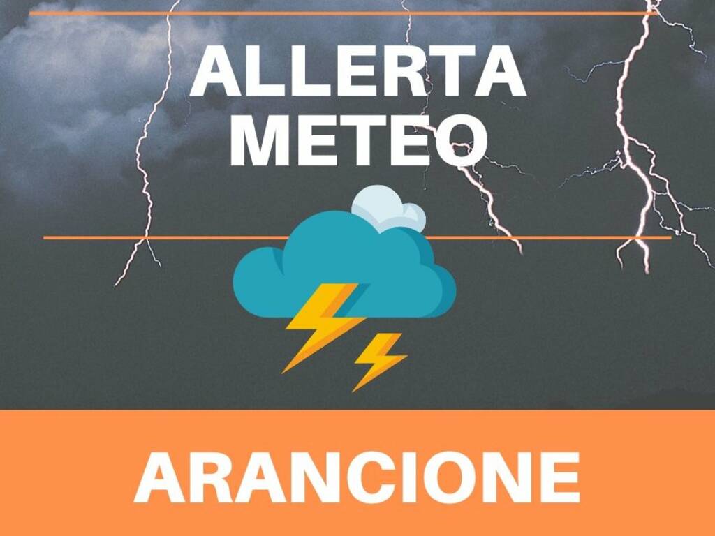 Allerta meteo arancione